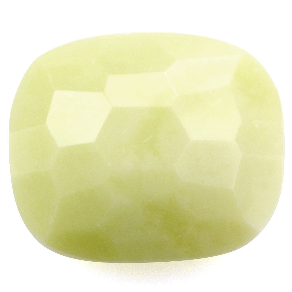 SERPENTINE IRREGULAR FACET BRIOLETTE CUSHION 12X8MM 4.17 Cts.