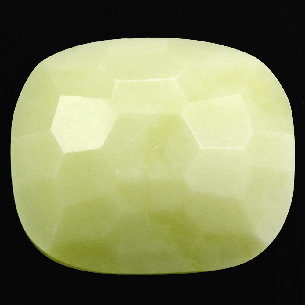 SERPENTINE IRREGULAR FACET BRIOLETTE CUSHION 12X8MM 4.17 Cts.