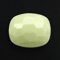 SERPENTINE IRREGULAR FACET BRIOLETTE CUSHION 12X10MM 4.31 Cts.