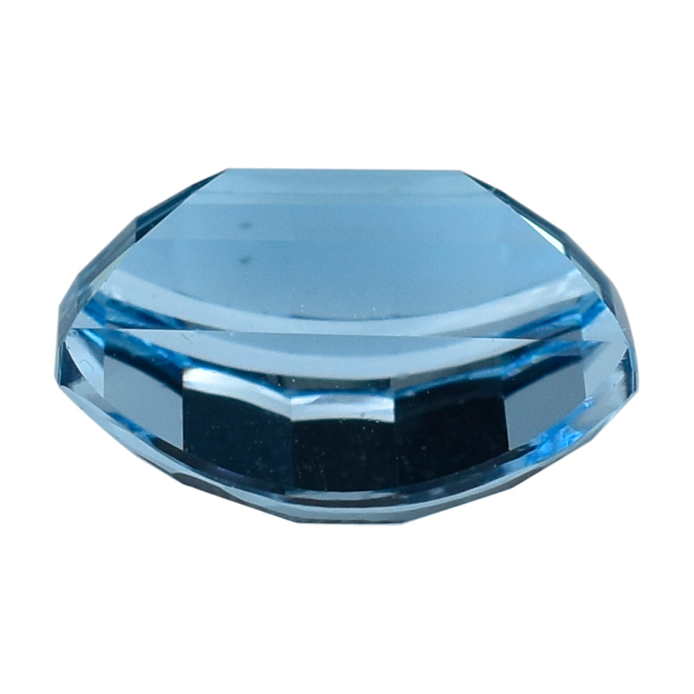SKY BLUE TOPAZ CUT BARREL 12X10MM 5.43 Cts.