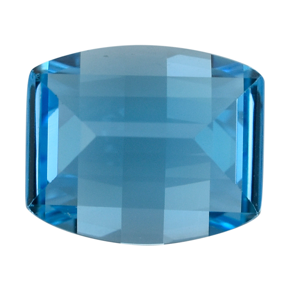 SKY BLUE TOPAZ CUT BARREL 12X10MM 5.43 Cts.