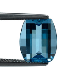 SKY BLUE TOPAZ CUT BARREL 12X10MM 5.43 Cts.