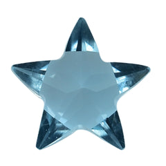 SKY BLUE TOPAZ CUT STAR 8MM (THICKNESS:-5.20-5.60MM) 1.90 Cts.