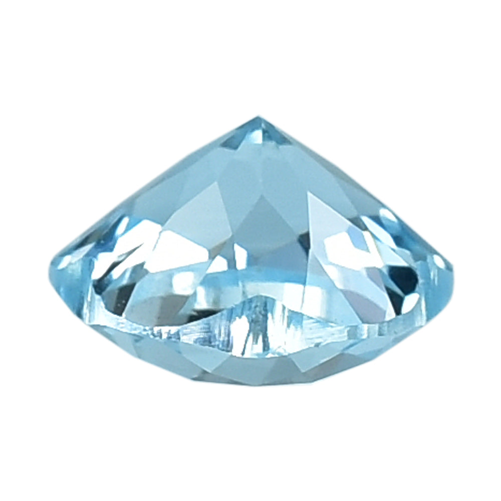 SKY BLUE TOPAZ CUT FLOWER 5 LEAF 6MM (THICKNESS:-3.60-4.00MM) 1.04 Cts.