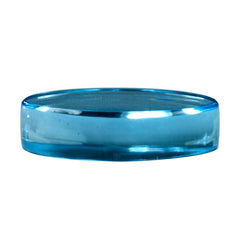 SKY BLUE TOPAZ PLAIN ROUND PLATES 16MM 13.64 Cts.