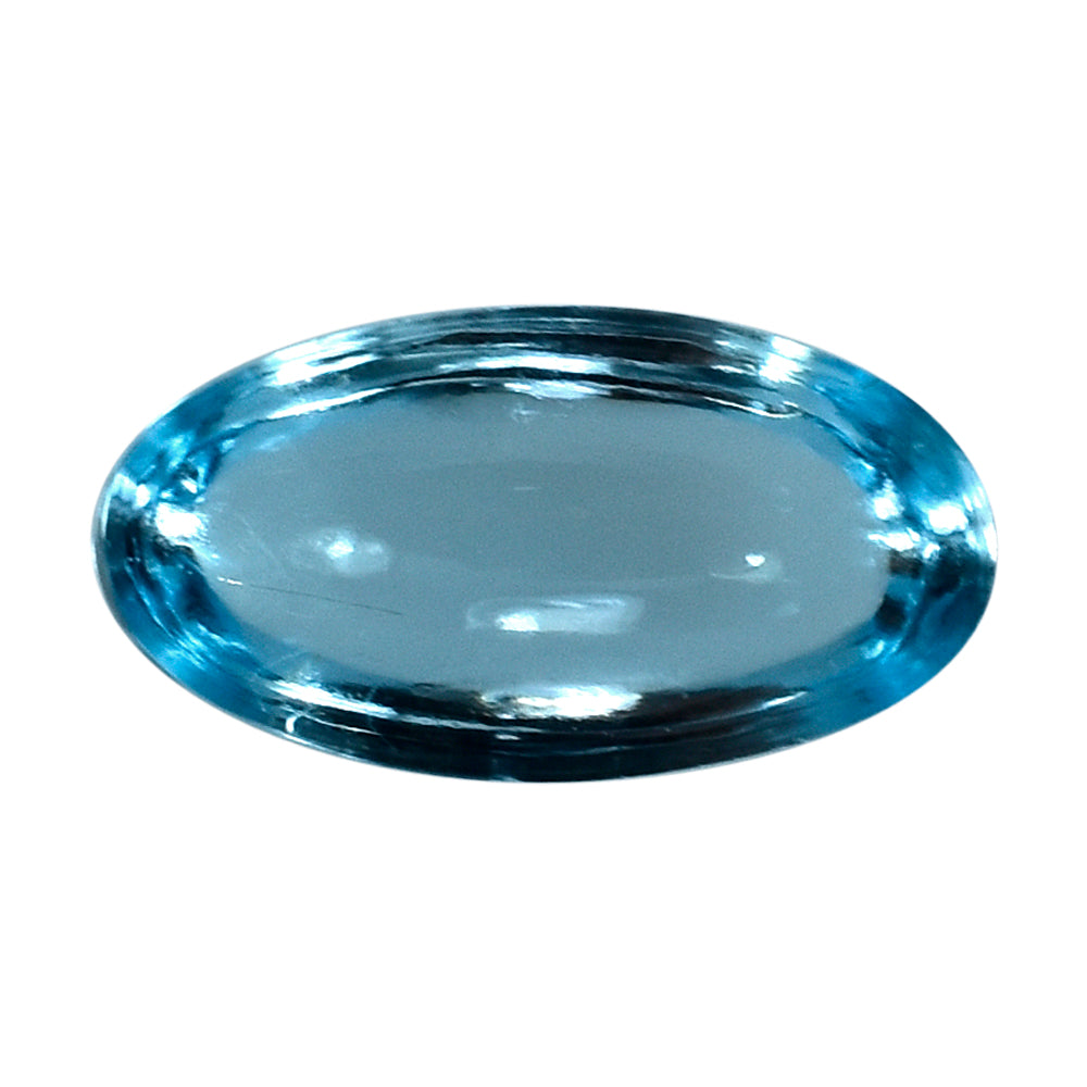 SKY BLUE TOPAZ OVAL CAB 8.50x4.50MM 1.49 Cts.