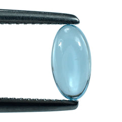 SKY BLUE TOPAZ OVAL CAB 8.50x4.50MM 1.49 Cts.