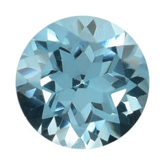 SKY BLUE TOPAZ CUT ROUND (TOP/CELAN) 8X8MM 2.3 Cts.