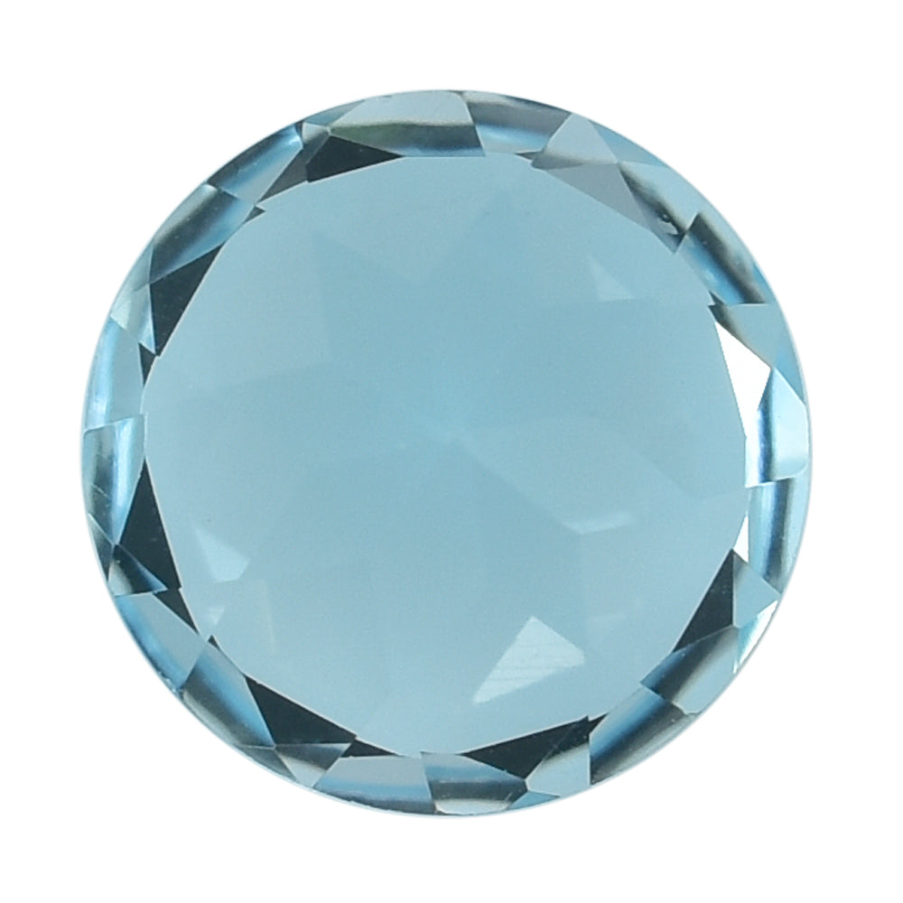 SKY BLUE TOPAZ CUT ROUND (TOP/CELAN) 8X8MM 2.3 Cts.