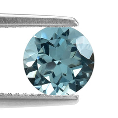 SKY BLUE TOPAZ CUT ROUND (TOP/CELAN) 8X8MM 2.3 Cts.