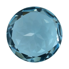 SKY BLUE TOPAZ CUT ROUND (TOP/CELAN) 9X9MM 3.4 Cts.