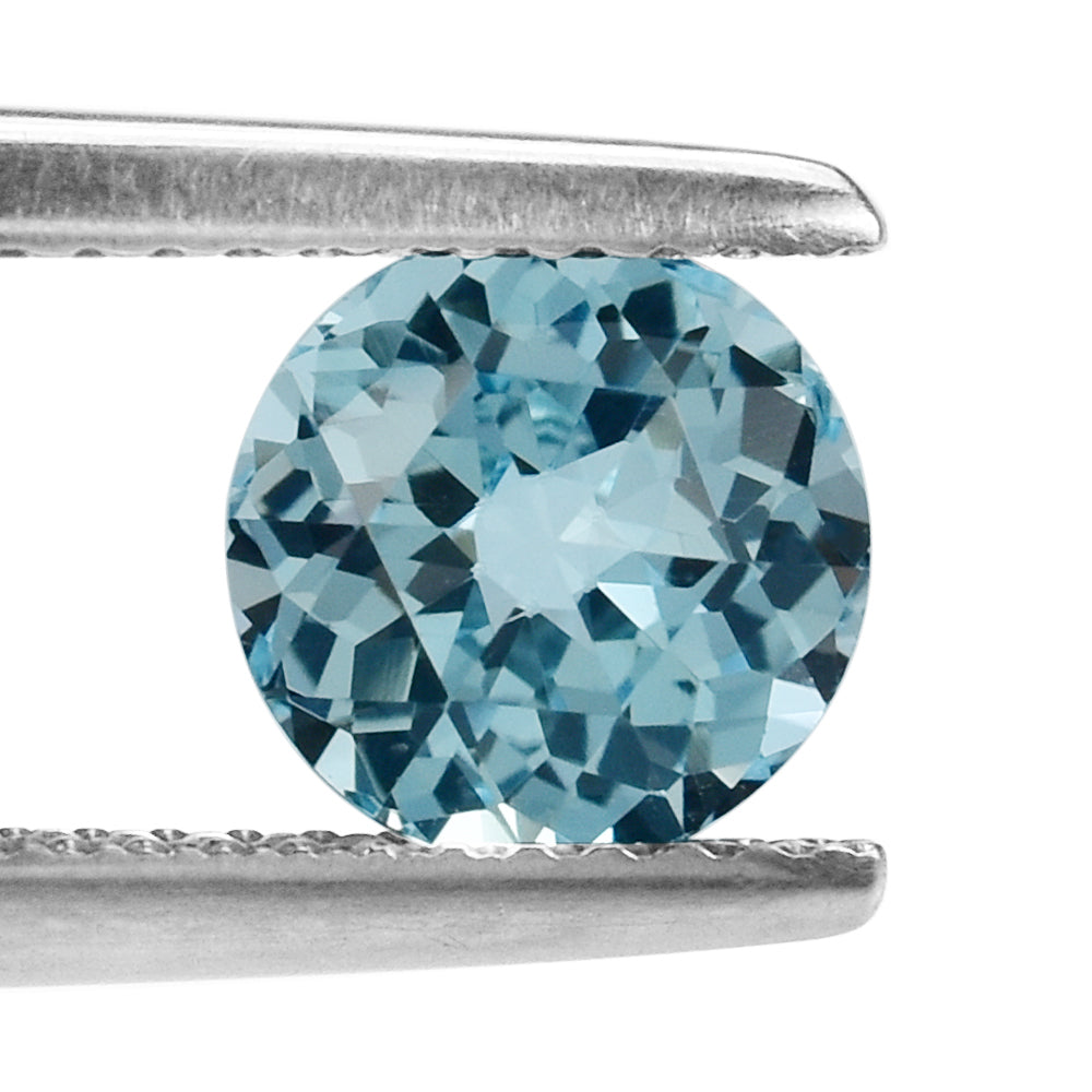 SKY BLUE TOPAZ ROSE CUT ROUND (TOP) 7X7MM 1.75 Cts.