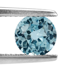 SKY BLUE TOPAZ ROSE CUT ROUND (TOP) 7X7MM 1.75 Cts.