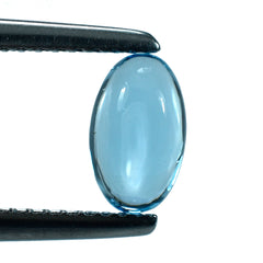SKY BLUE TOPAZ OVAL CAB 8X4.80MM 1.09 Cts.