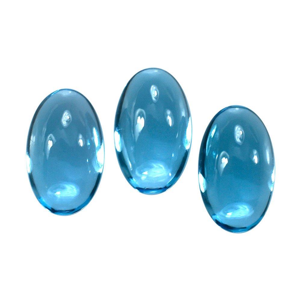 SKY BLUE TOPAZ OVAL CAB 8X4.80MM 1.09 Cts.