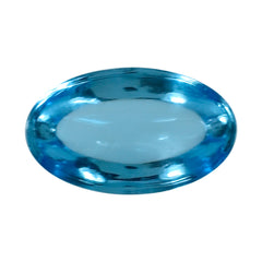 SKY BLUE TOPAZ OVAL CAB 8X5MM 1.09 Cts.