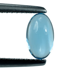 SKY BLUE TOPAZ OVAL CAB 8X5MM 1.09 Cts.