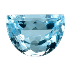 SKY BLUE TOPAZ HALF MOON CUT 9.50X6.50MM 2.25 Cts.
