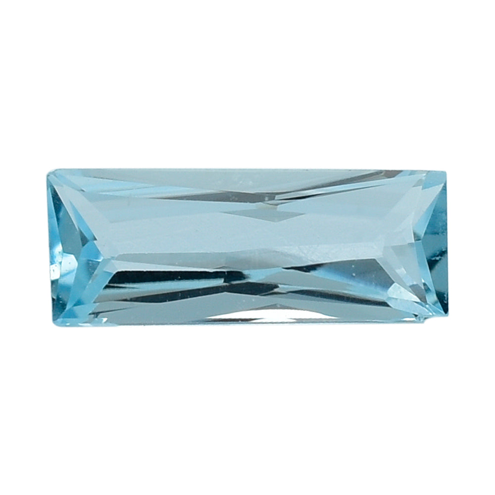 SKY BLUE TOPAZ PRINCESS CUT BAGUETTE 8X3MM 0.57 Cts.
