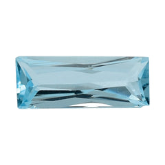 SKY BLUE TOPAZ PRINCESS CUT BAGUETTE 8X3MM 0.57 Cts.