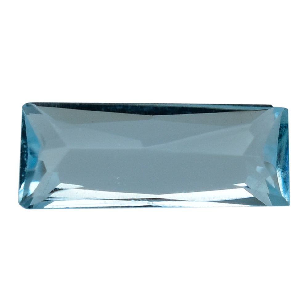 SKY BLUE TOPAZ PRINCESS CUT BAGUETTE 8X3MM 0.57 Cts.