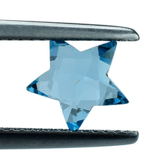 SKY BLUE TOPAZ BRIOLETTE STAR 8MM 1.54 Cts.
