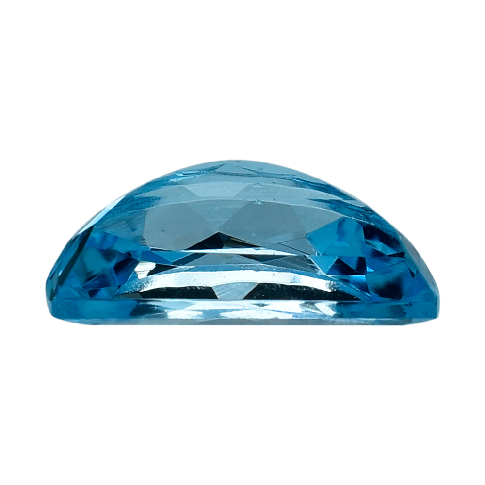 SKY BLUE TOPAZ HALF MOON CUT 14X8.50MM 7.40 Cts.