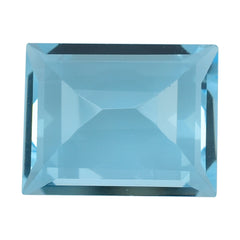 SKY BLUE TOPAZ CUT BAGUETTE 14X11MM 9.92 Cts.