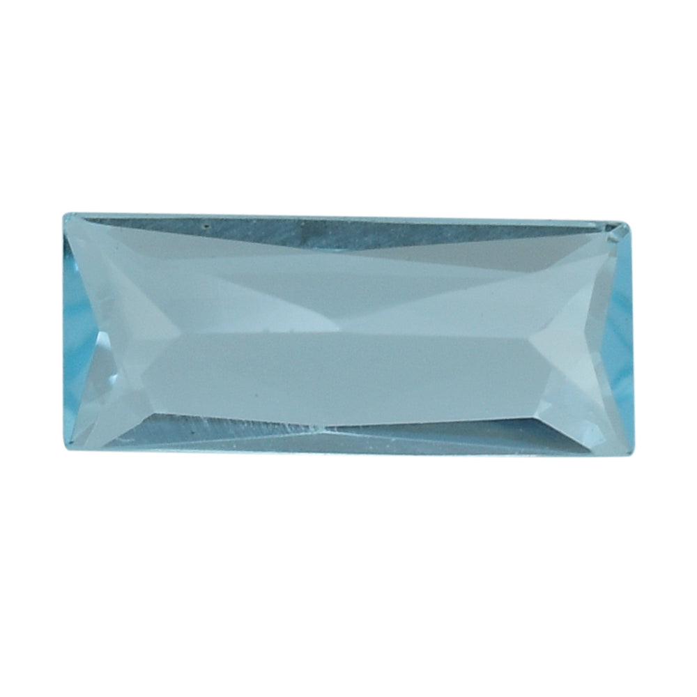 SKY BLUE TOPAZ PRINCESS CUT BAGUETTE 7X3MM 0.38 Cts.