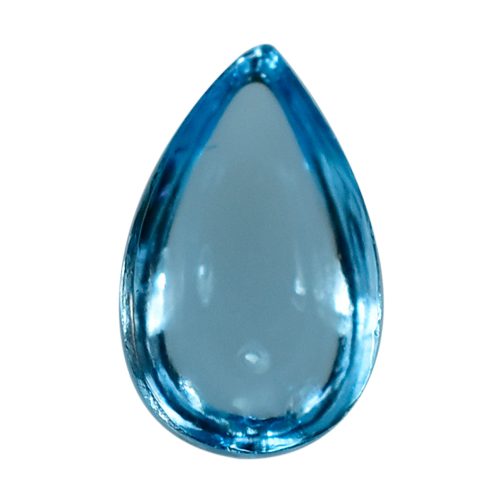 SKY BLUE TOPAZ PEAR CAB 5X3MM 0.27 Cts.
