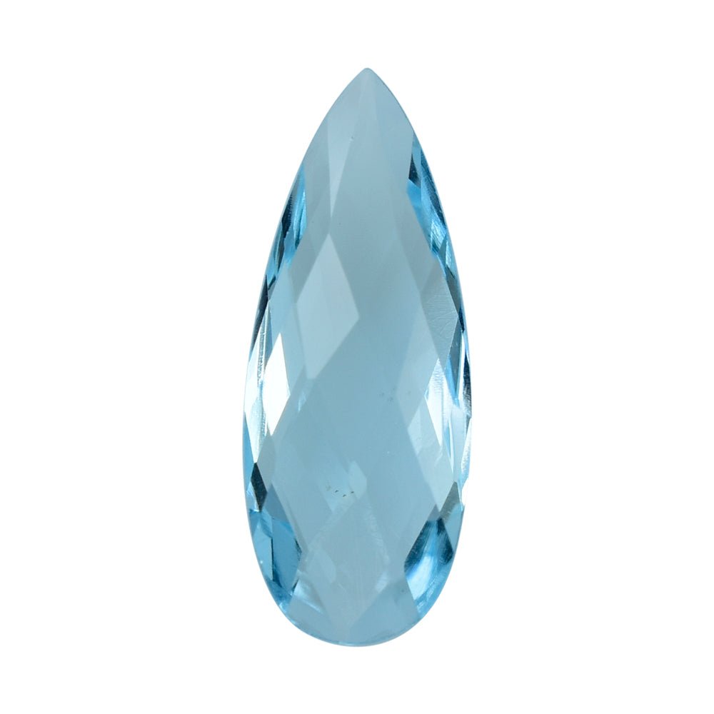 SKY BLUE TOPAZ BRIOLETTE PEAR 18X7MM 4.23 Cts.