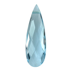 SKY BLUE TOPAZ BRIOLETTE PEAR (FULL DRILL) 24X8MM 8.28 Cts.