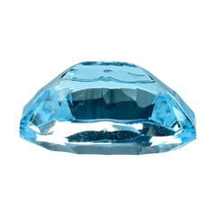 SKY BLUE TOPAZ CONCAVE WIDE BARREL (DES#107) 10X7.50MM 3.15 Cts.