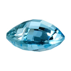 SKY BLUE TOPAZ BRIOLETTE ROUND (FULL DRILL) 12MM 6.69 Cts.