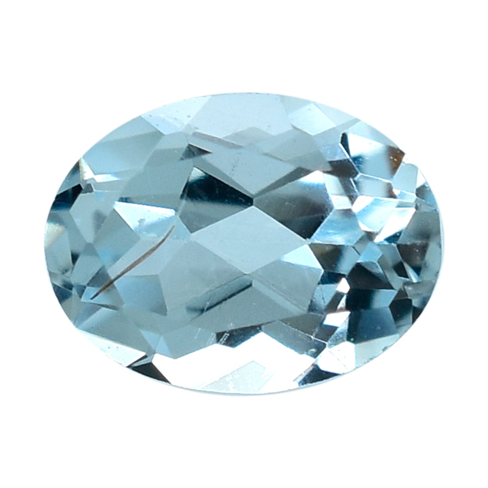 SKY BLUE TOPAZ CUT OVAL 4X3MM 0.19 Cts.