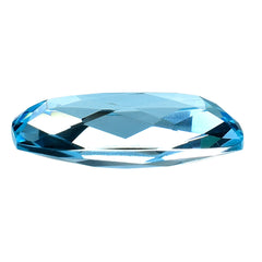 SKY BLUE TOPAZ CHECEKR CUT CUSHION 18X9MM 8.60 Cts.