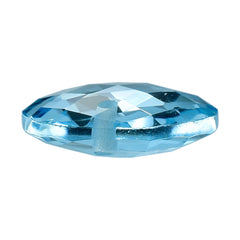 SKY BLUE TOPAZ BRIOLETTE ROUND(FULL DRILL) 12MM 5.31 Cts.