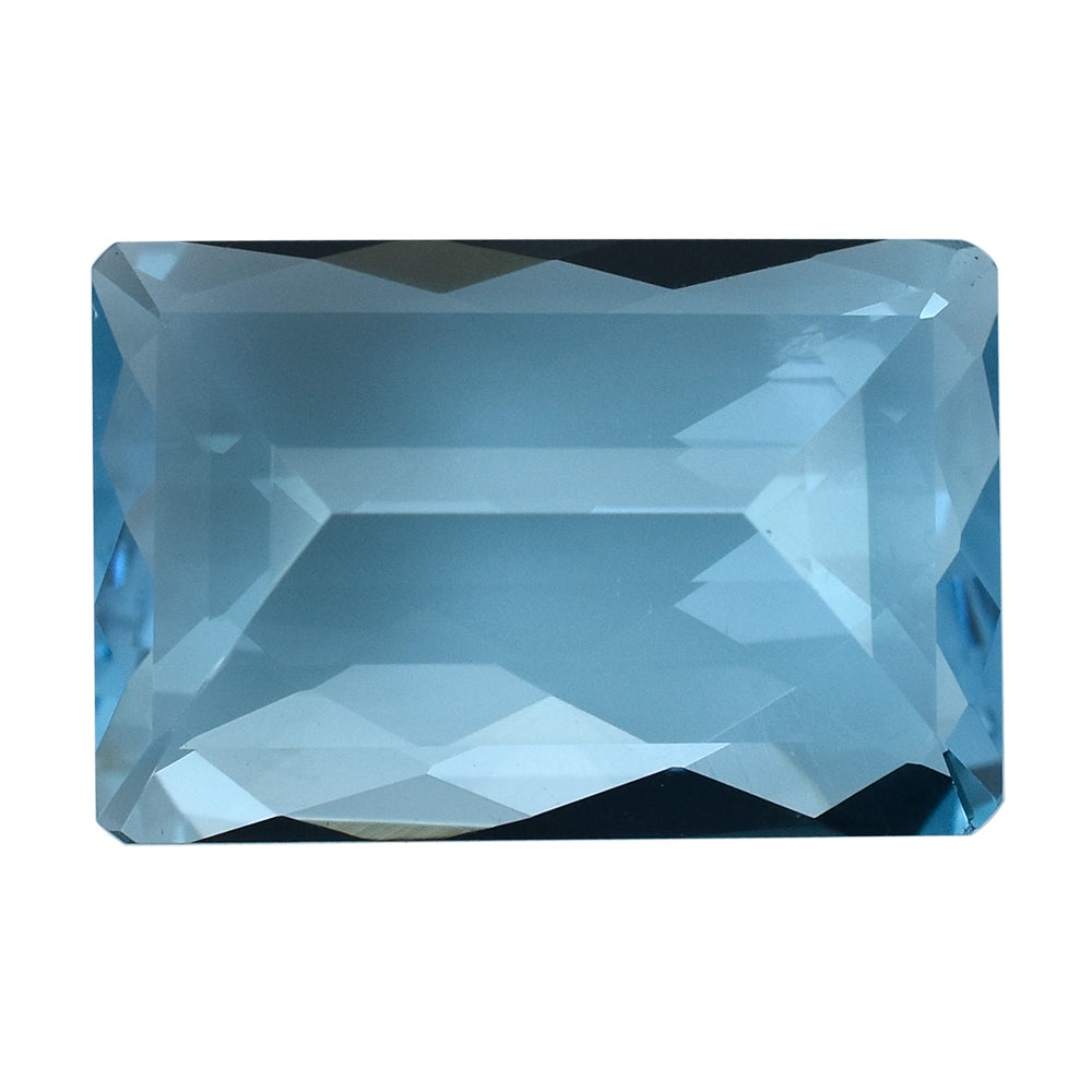 SKY BLUE TOPAZ CHECKER CUT OCTAGON 20X13MM 22.11 Cts.