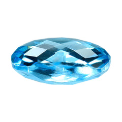 SKY BLUE TOPAZ BRIOLETTE CUSHION (FULL DRILL) 10MM 4.46 Cts.