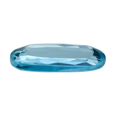 SKY BLUE TOPAZ CUT CUSHION WITH FLAT BOTTOM 18MM 10.30 Cts.