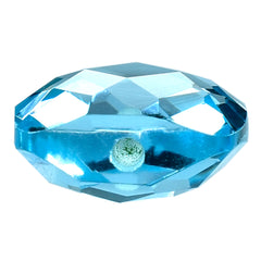 SKY BLUE TOPAZ BRIOLETTE CUSHION (HALF DRILL) 10MM 5.56 Cts.