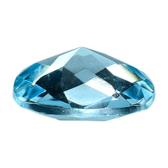 SKY BLUE TOPAZ CHECKER CUT CUSHION 10MM 3.75 Cts.