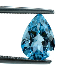 SKY BLUE TOPAZ CUT PEAR 13X9MM 5.18 Cts.