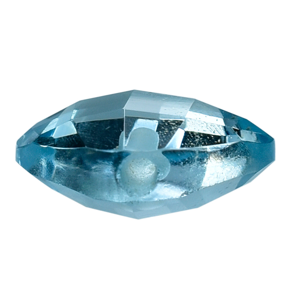 SKY BLUE TOPAZ BRIOLETTE CUSHION (HALF DRILL) 7.00MM 1.79 Cts.