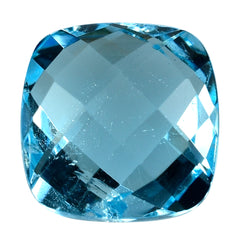 SKY BLUE TOPAZ BRIOLETTE CUSHION 10.00MM 5.39 Cts.