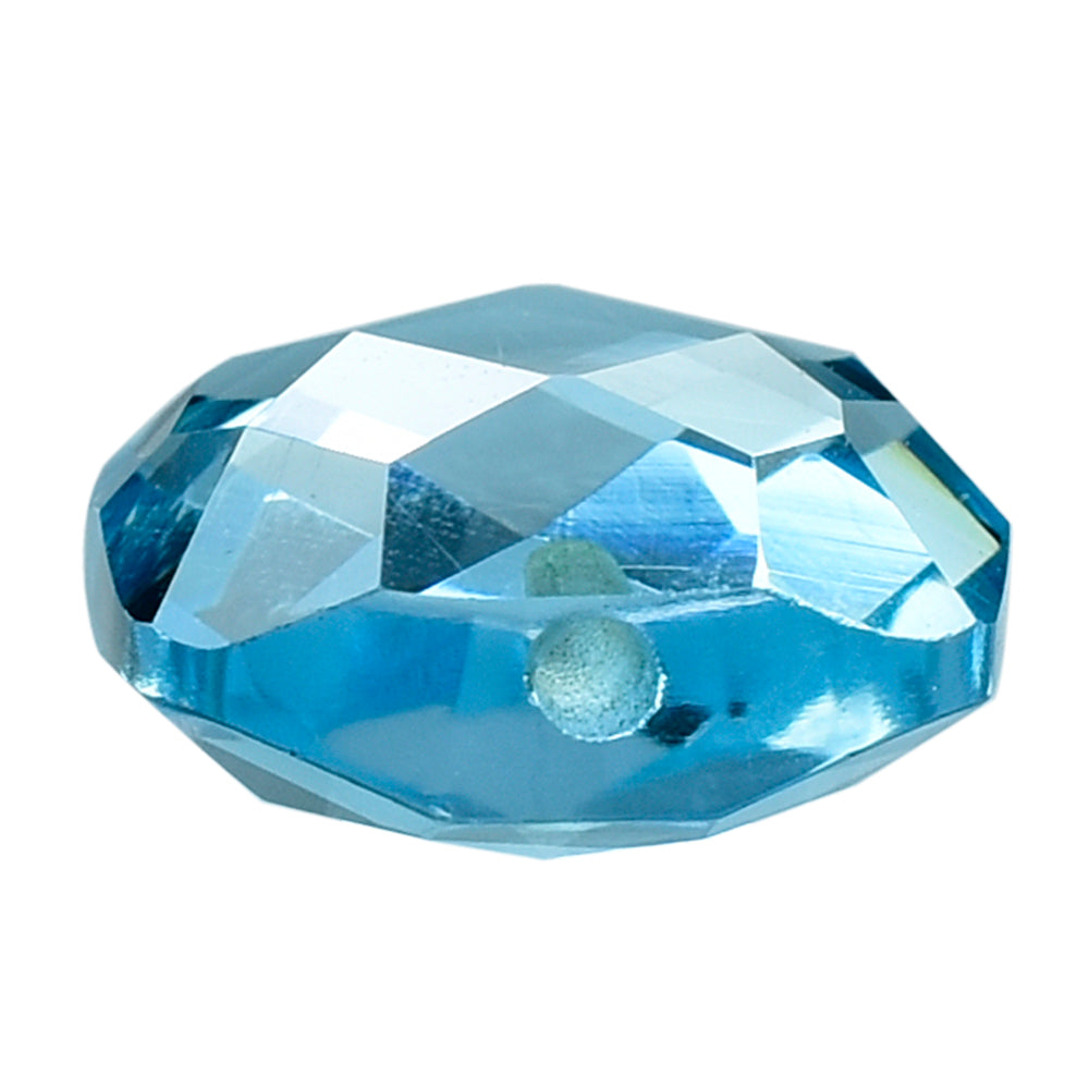 SKY BLUE TOPAZ BRIOLETTE CUSHION (H/D AT CORNER) 10.00MM 5.71 Cts.
