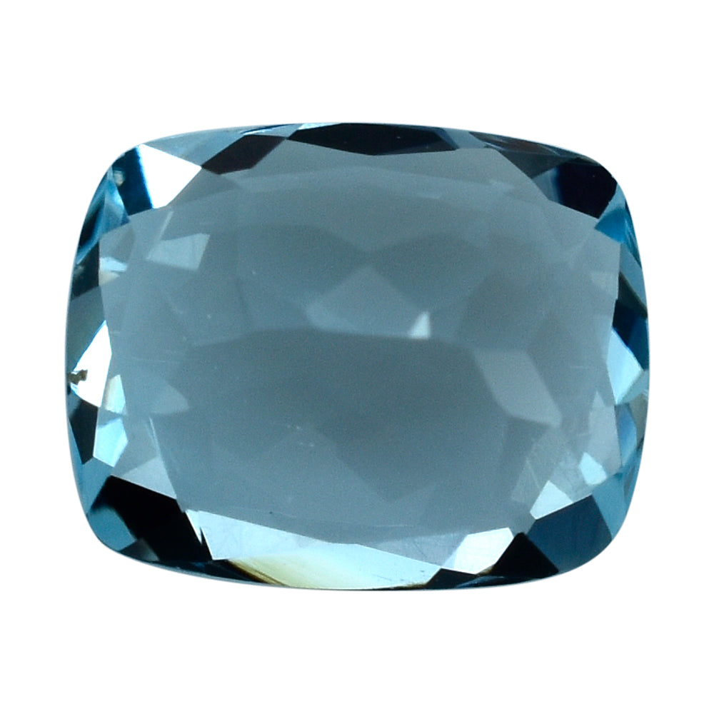 SKY BLUE TOPAZ CUT CUSHION 10X8MM 3.33 Cts.