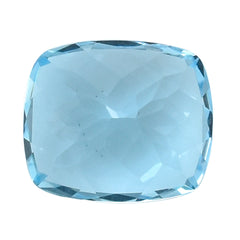 SKY BLUE TOPAZ CUT CUSHION 14X12MM 12.24 Cts.