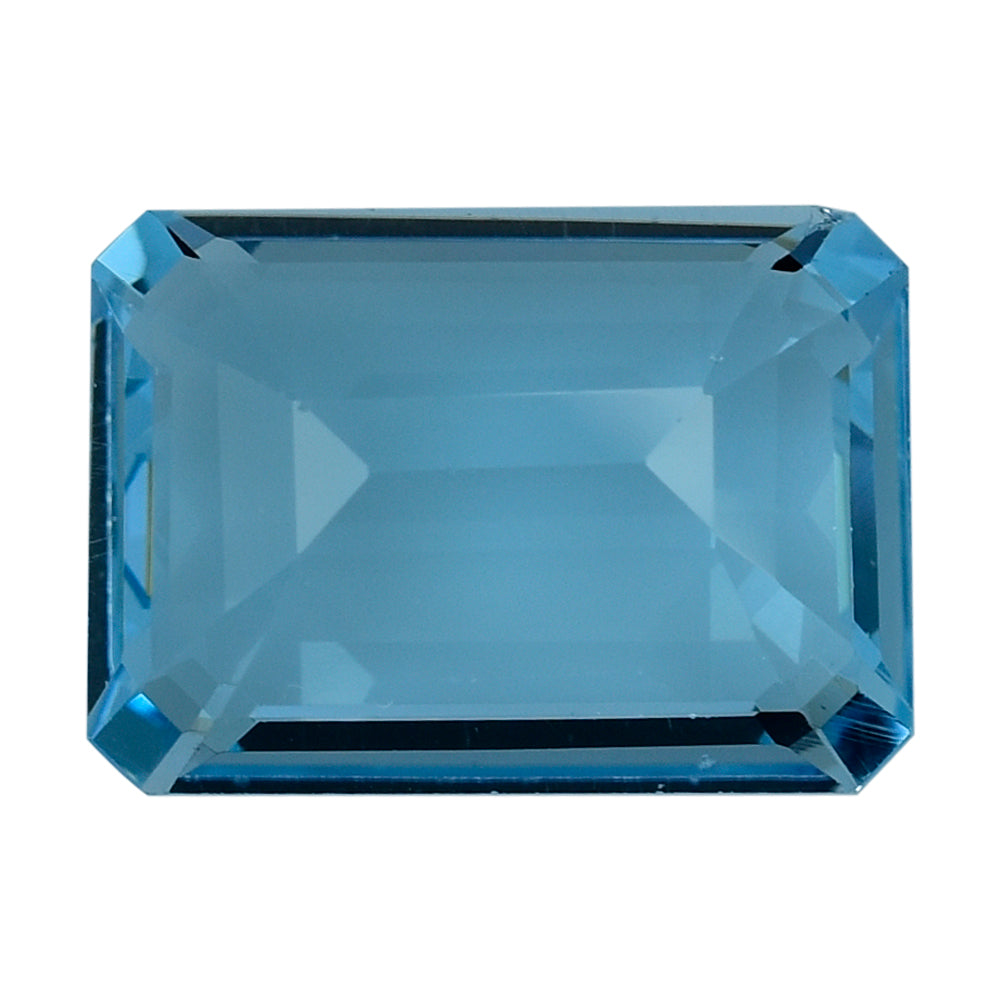 SKY BLUE TOPAZ CUT OCTAGON 13X12MM 8.88 Cts.
