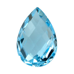 SKY BLUE TOPAZ BRIOLETTE PEAR 9X6MM 1.91 Cts.